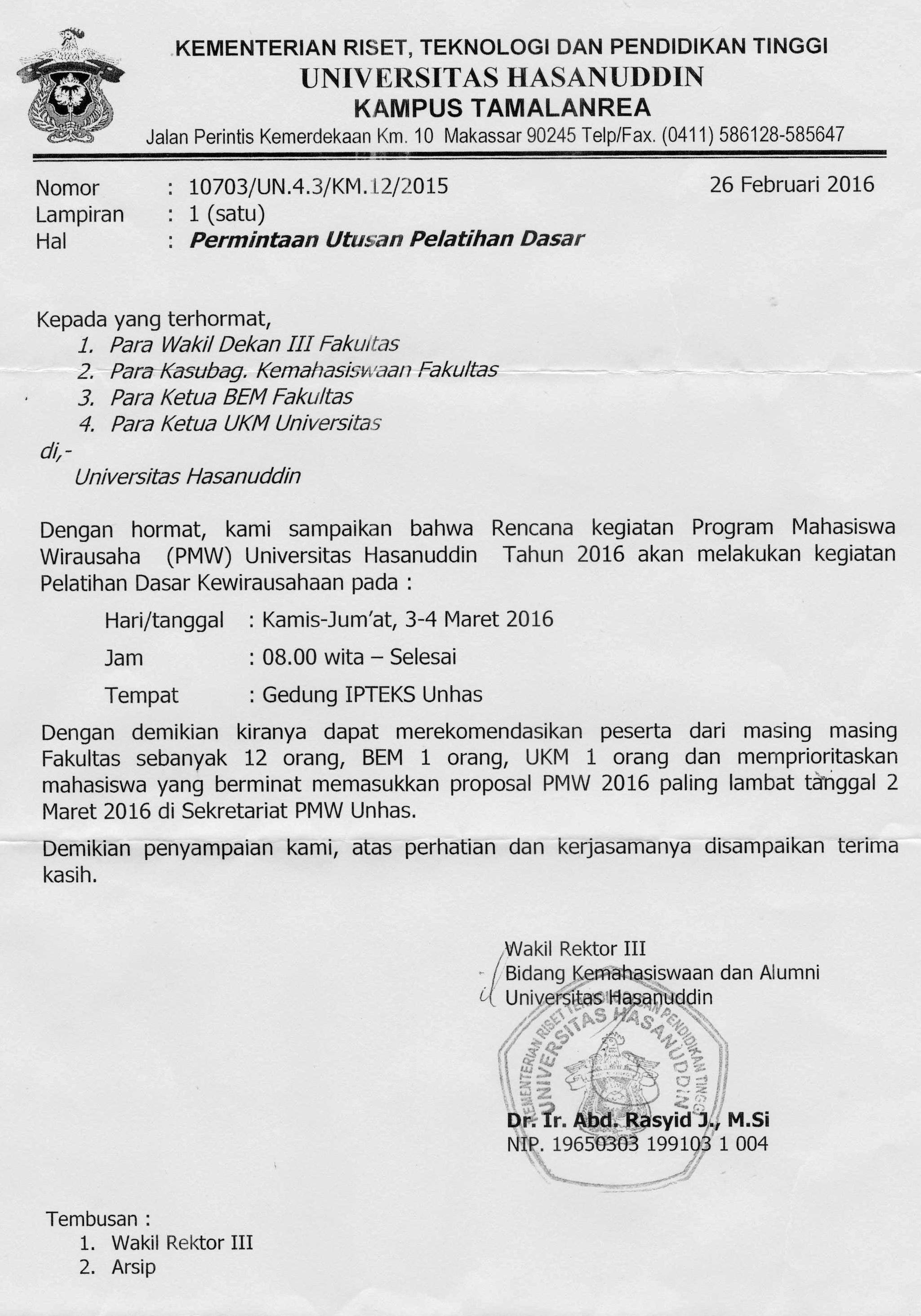 pelatihan dasar