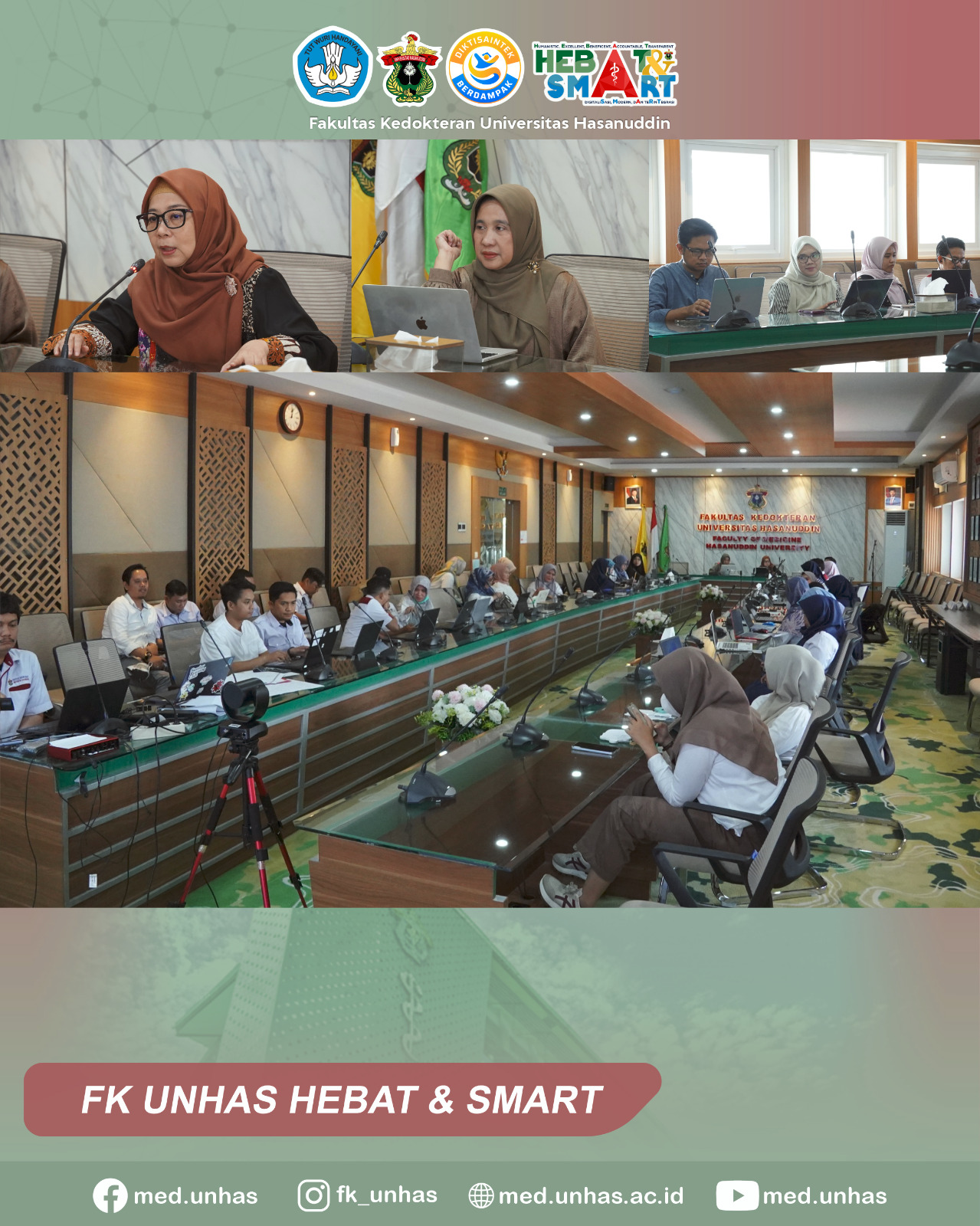 FK Unhas Gelar Workshop Strategi Peningkatan Reputasi Internasional