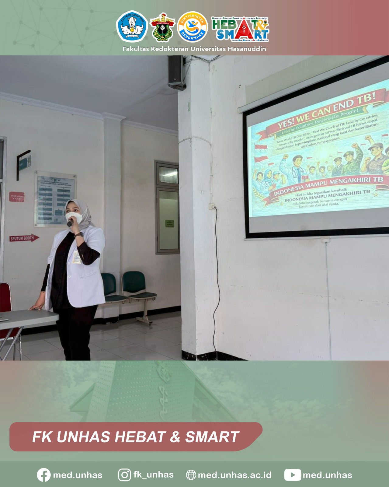 Kolaborasi Tenaga Kesehatan Perkuat Upaya Eliminasi TB dalam Penyuluhan Serentak Hari Tuberkulosis Sedunia 2026