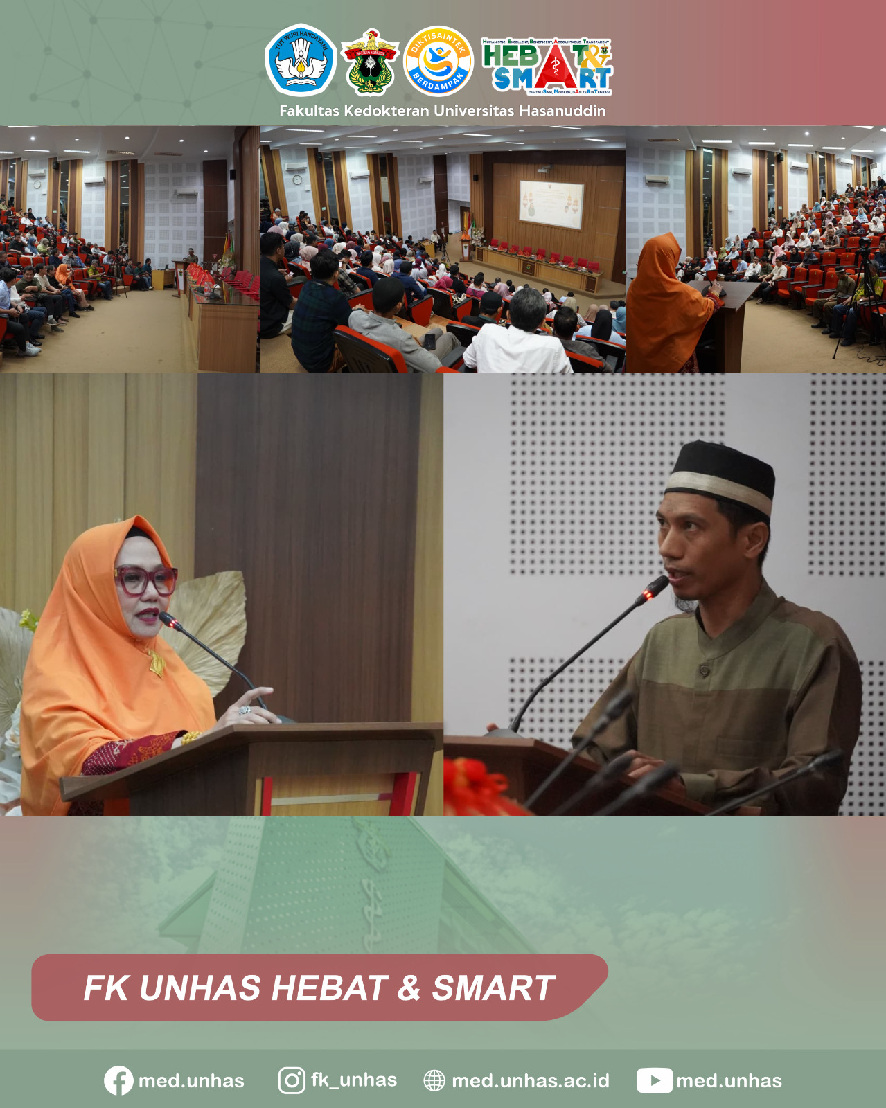 FK Unhas Gelar Halal Bi Halal 1447 H: Perkuat Spirit Ramadhan Menuju Khairu Ummah