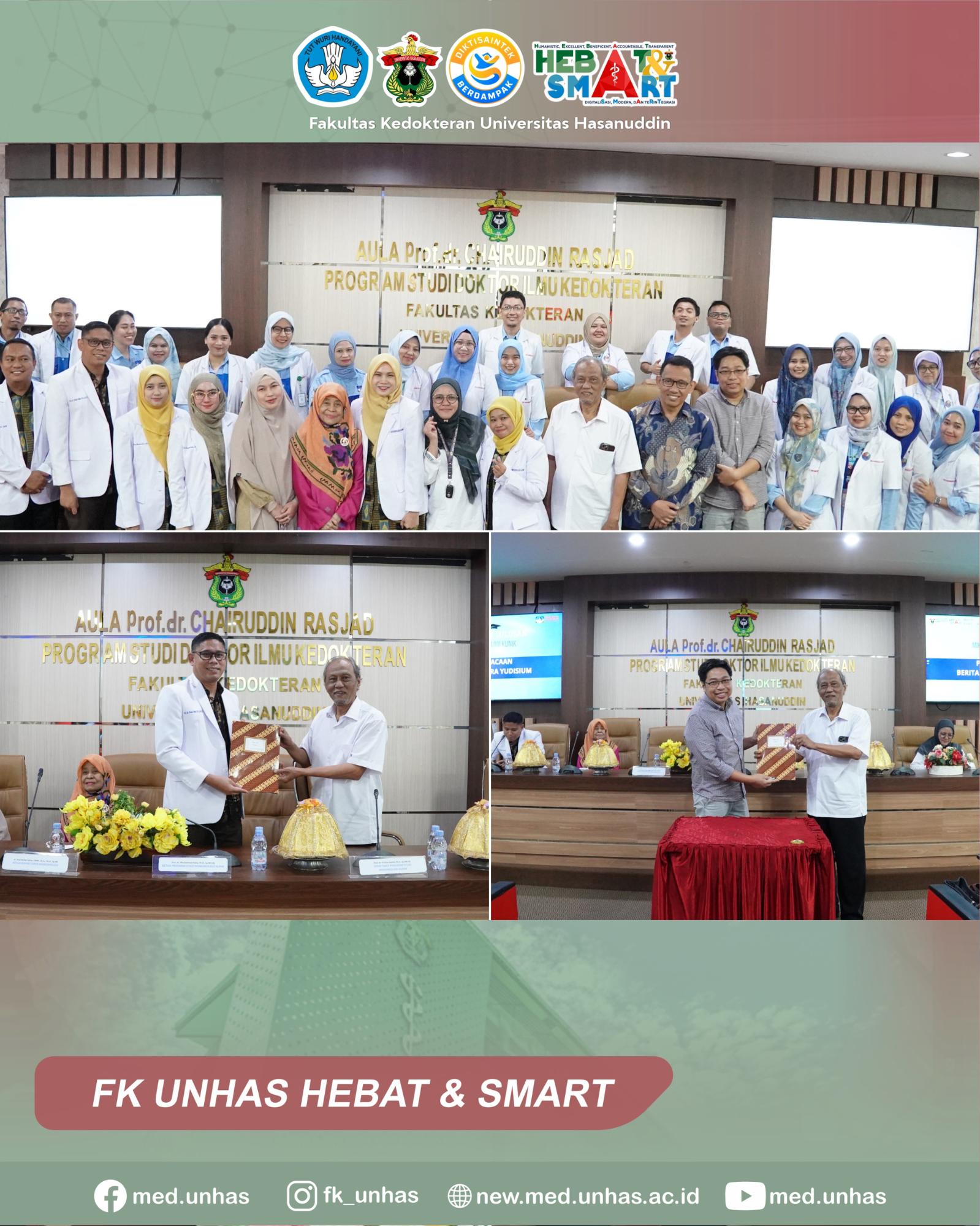 Program Studi Mikrobiologi Klinik FK Unhas Gelar Yudisium Dokter Spesialis