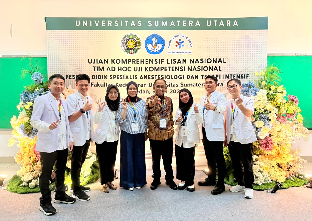 Enam Peserta PPDS Anestesiologi FK Unhas Lulus 100 Persen pada Ujian Komprehensif Lisan Nasional