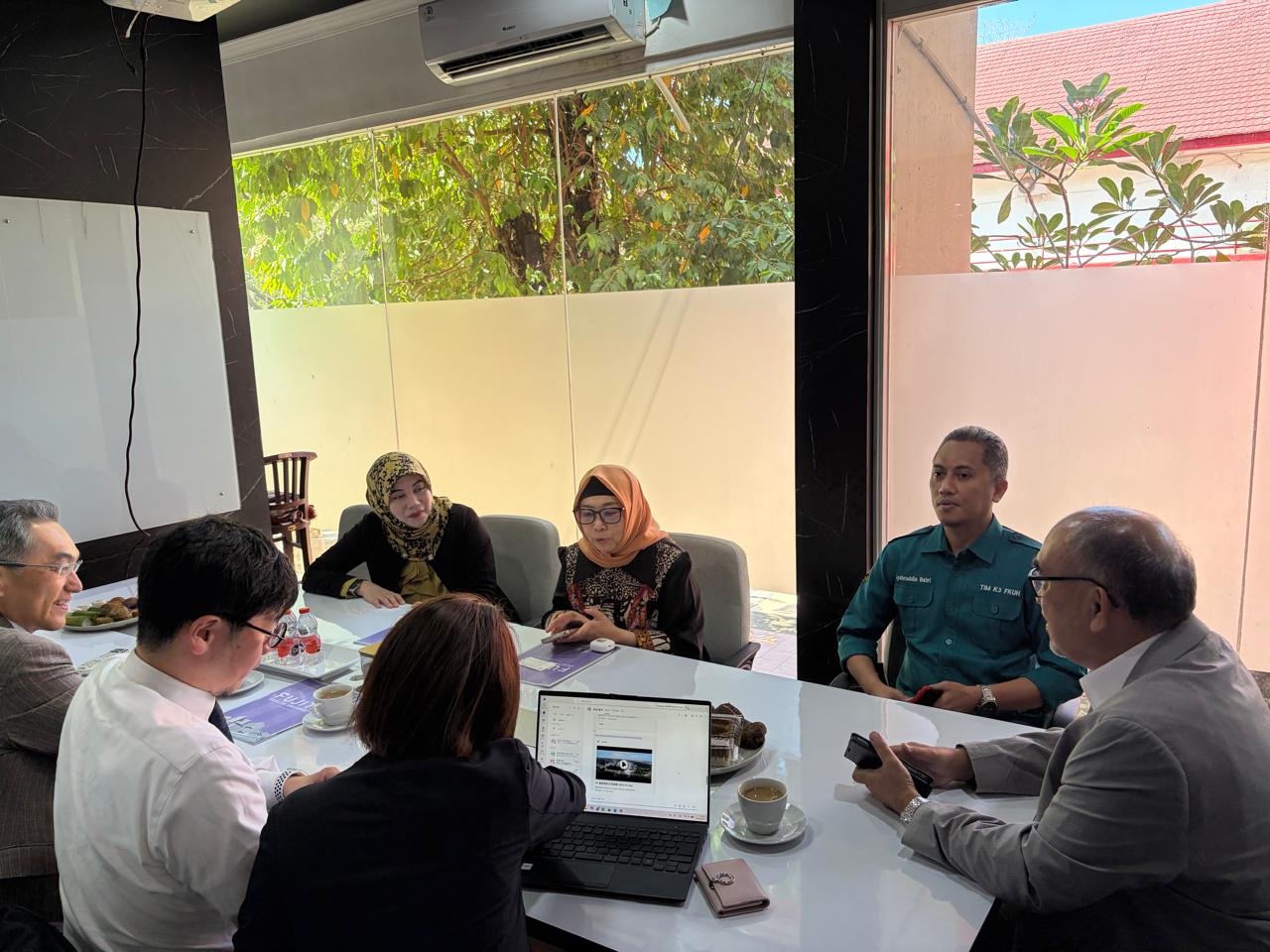 FK Unhas Terima Kunjungan Delegasi Fujita Health University Jepang