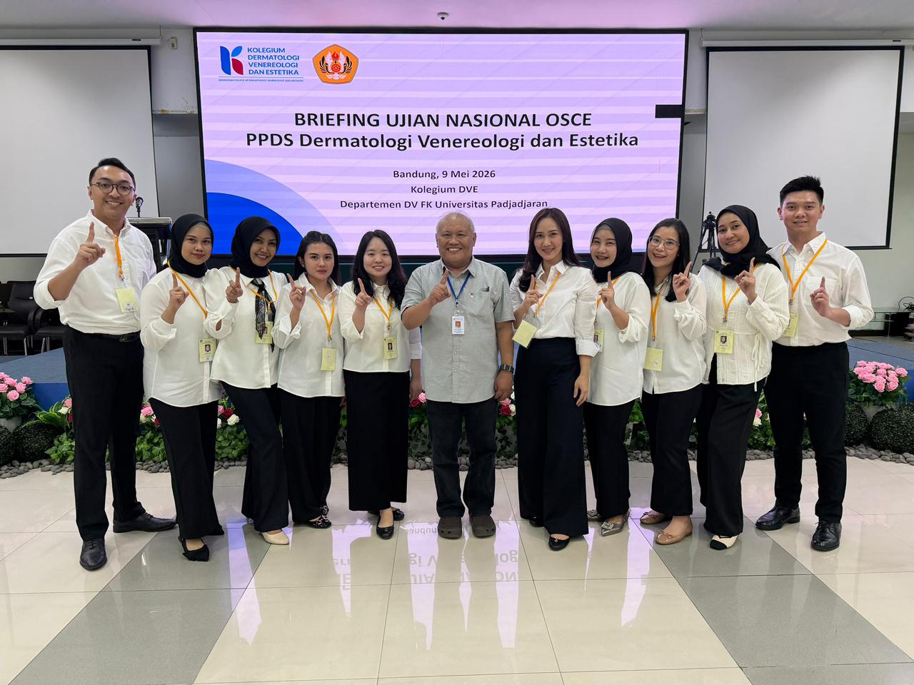 PDS Dermatologi, Venereologi, dan Estetika FK Unhas Raih Prestasi Gemilang pada Ujian Nasional OSCE 2026