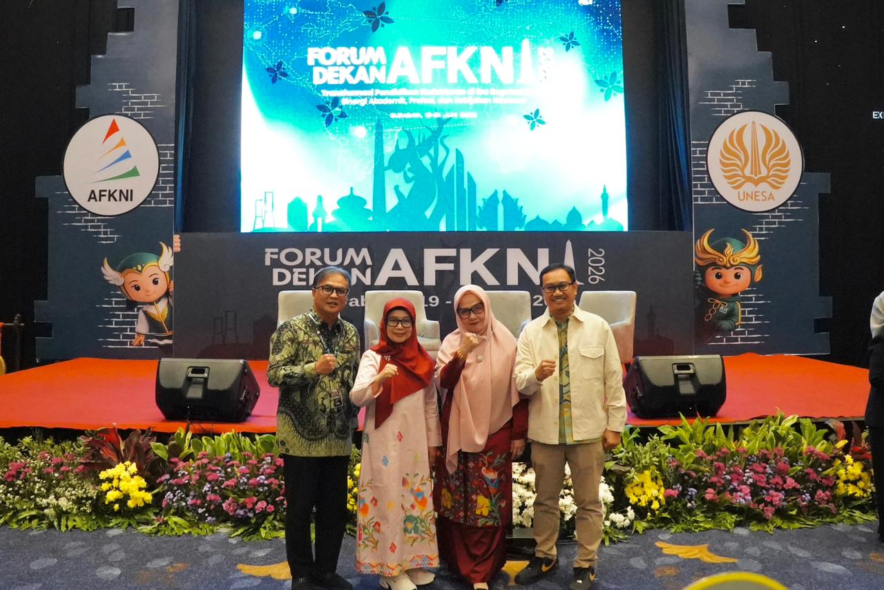 FK Unhas Berpartisipasi dalam Forum Dekan AFKNI 2026 di UNESA, Perkuat Sinergi Transformasi Pendidikan Kedokteran