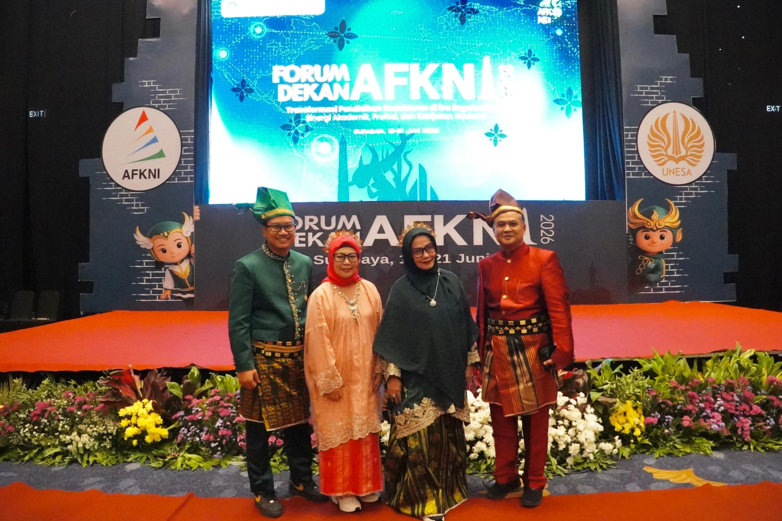 FK Unhas Berpartisipasi dalam Forum Dekan AFKNI 2026 di UNESA, Perkuat Sinergi Transformasi Pendidikan Kedokteran