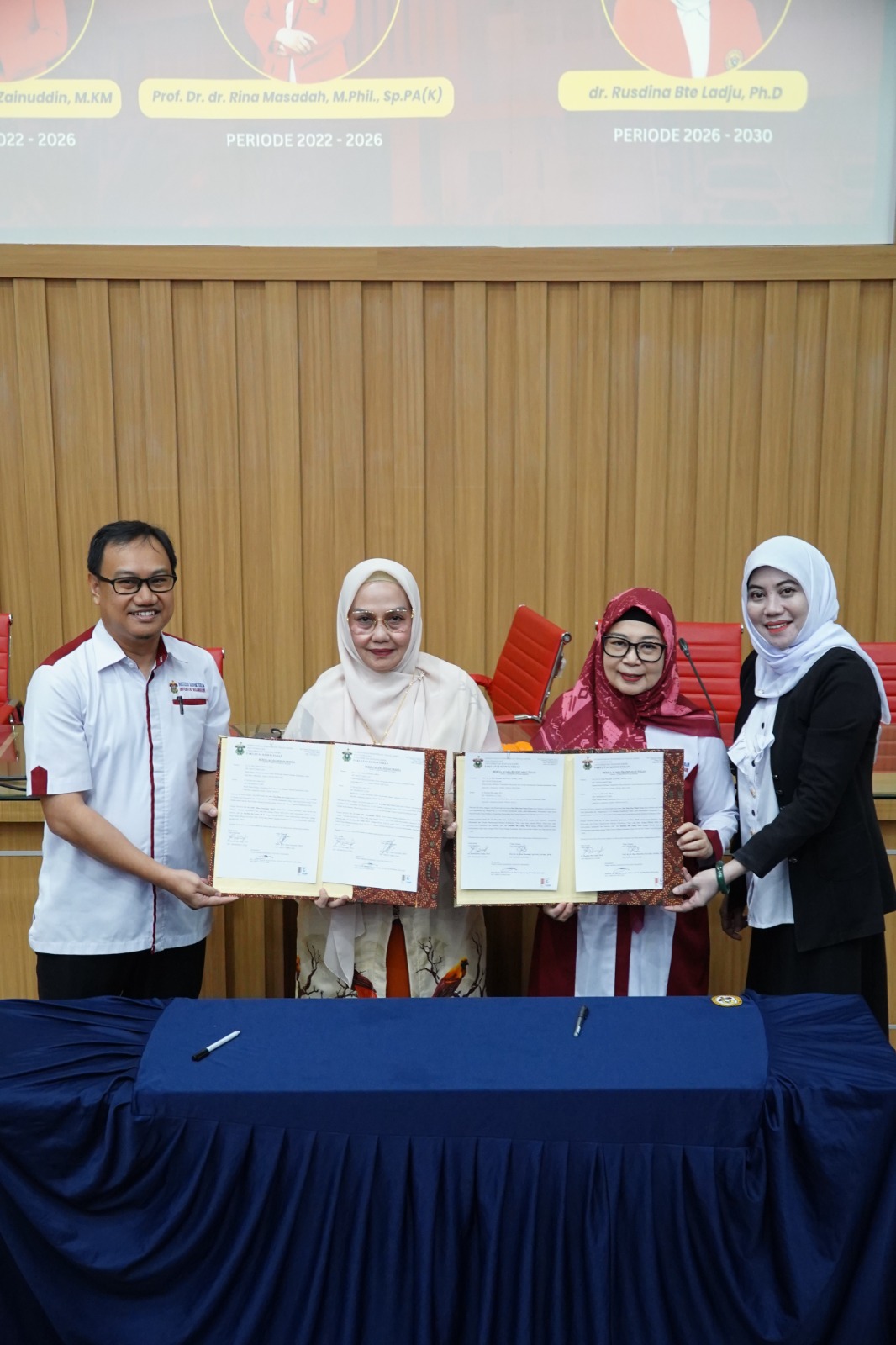 FK Unhas Gelar Sertijab Wakil Dekan dan Ketua GPM-PR Periode 2026–2030
