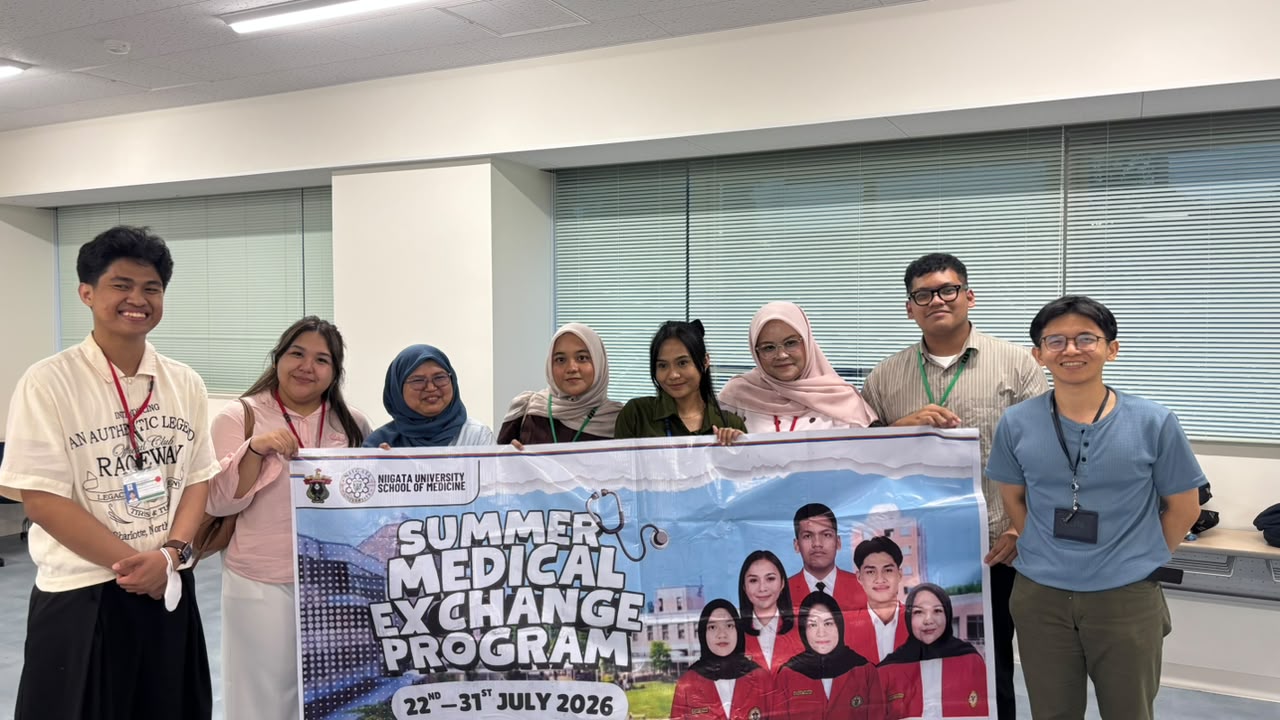 FK Unhas Ikuti Summer Medical Exchange Program 2026 di Niigata University, Jepang