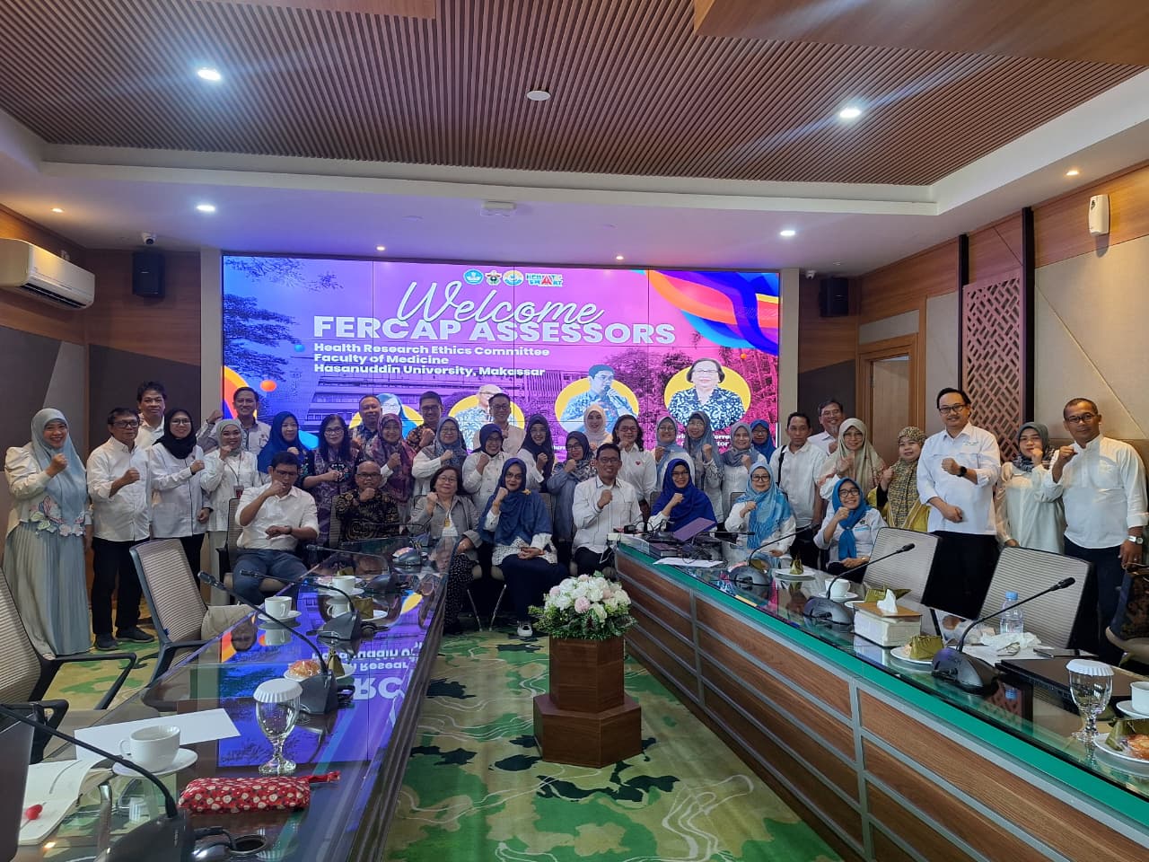 FK Unhas Terima Kunjungan Survei Rekognisi FERCAP 2026