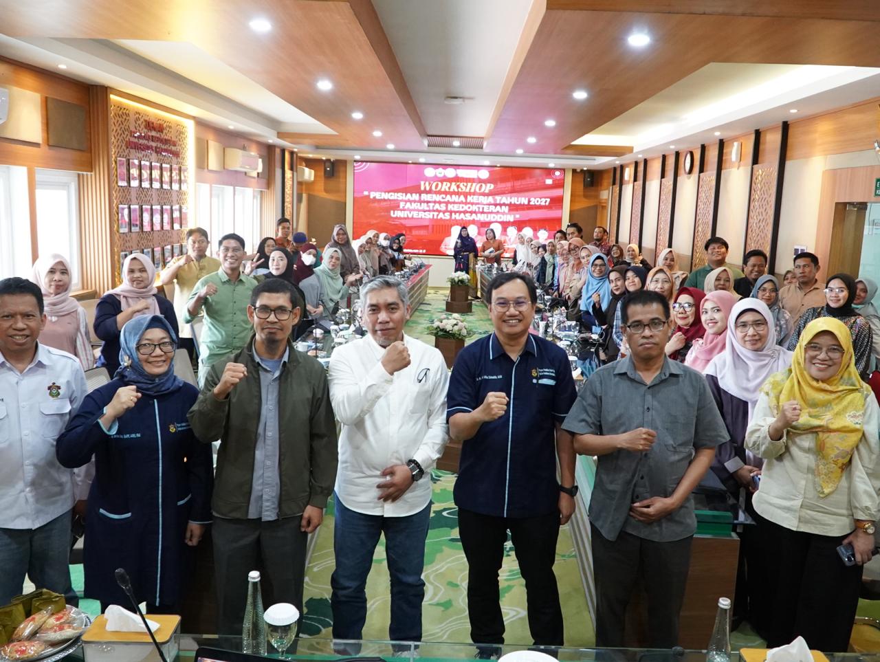 FK Unhas Gelar Workshop Pengisian Rencana Kerja Tahun 2027