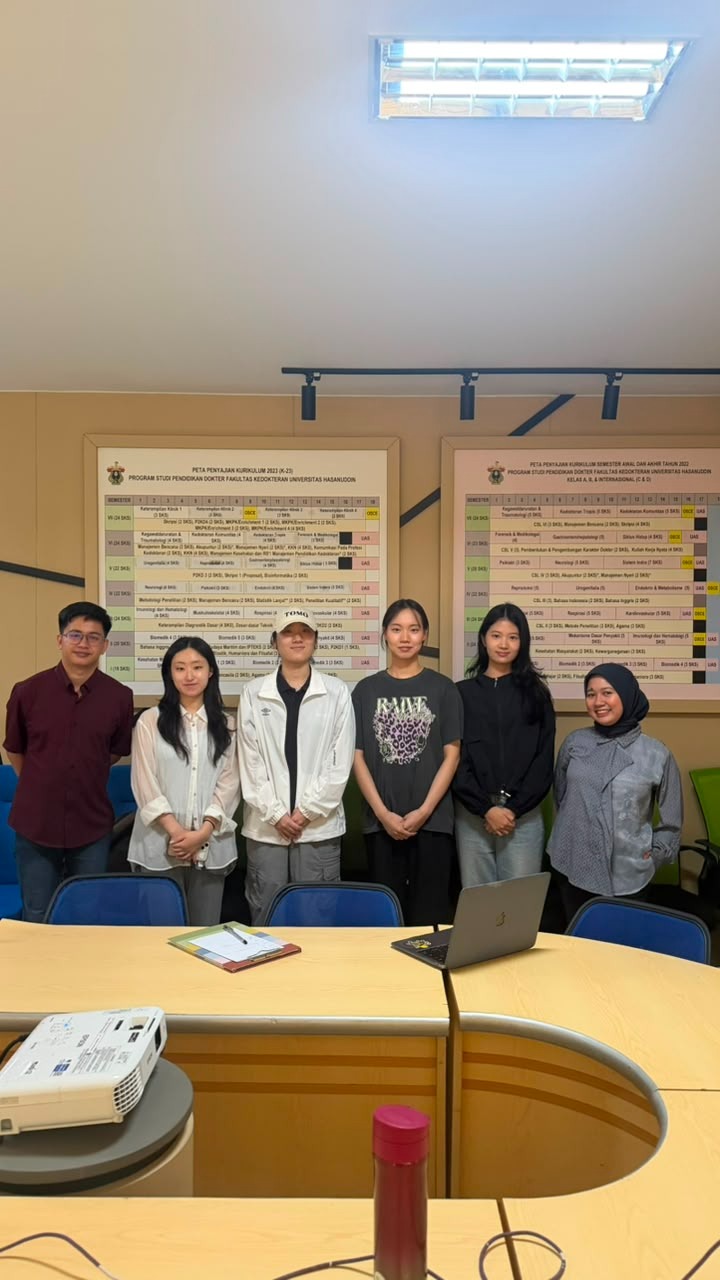 FK Unhas Perkuat Jejaring Internasional melalui Program Student Exchange Bersama Chosun University