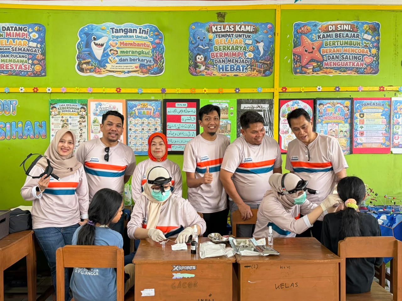 Program Studi THT-BKL FK Unhas Gelar Bakti Sosial Kesehatan Telinga bagi Siswa di Malino