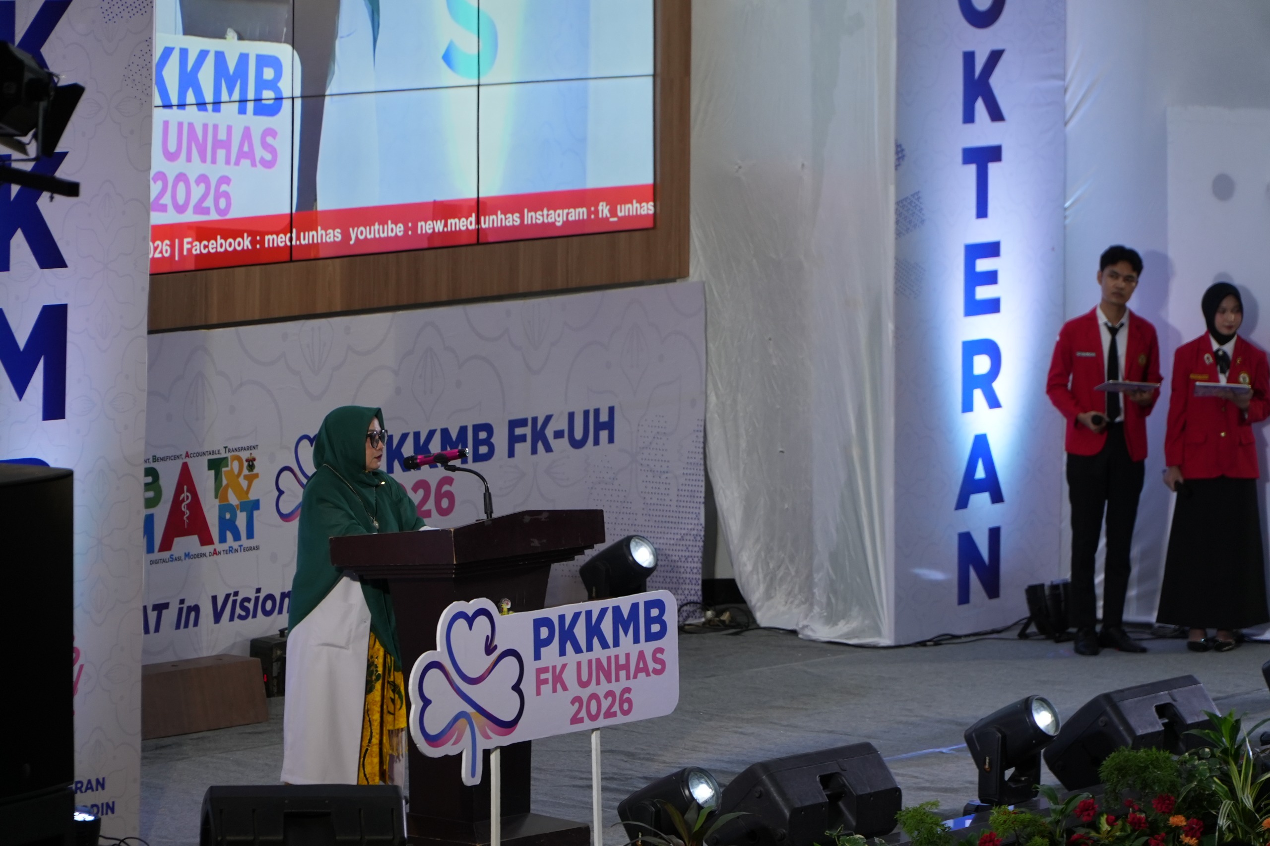 Sambut Generasi Emas Kedokteran, FK Unhas Gelar PKKMB 2026 dengan Semangat “HEBAT & SMART Vol. 2”